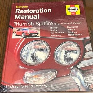 Haynes Restoration Manual - Triumph Spitfire